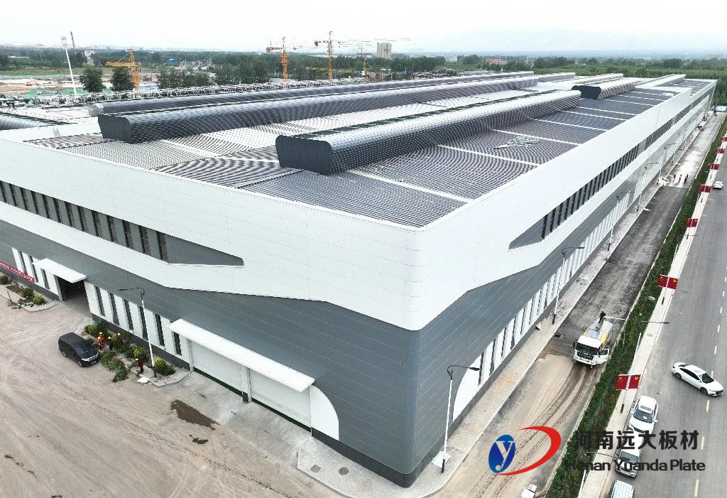 臨汾 甘亭工業(yè)園 圓弧轉(zhuǎn)角板(圖1)